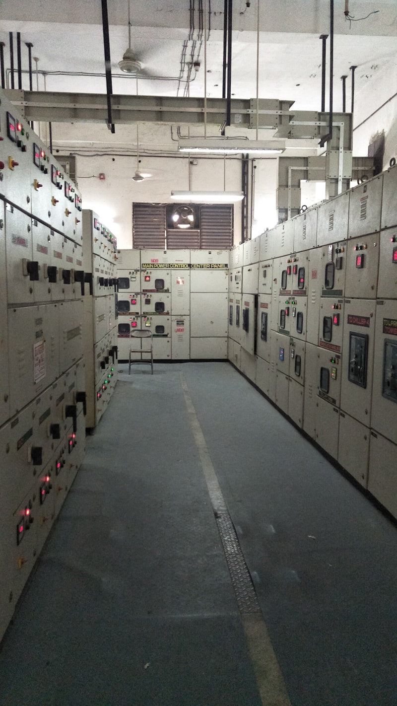 Generator control panel - genset monitoring and protection system