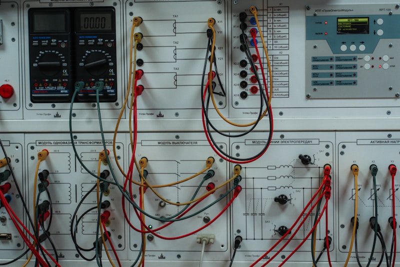 Distribution board - main and sub electrical distribution panel